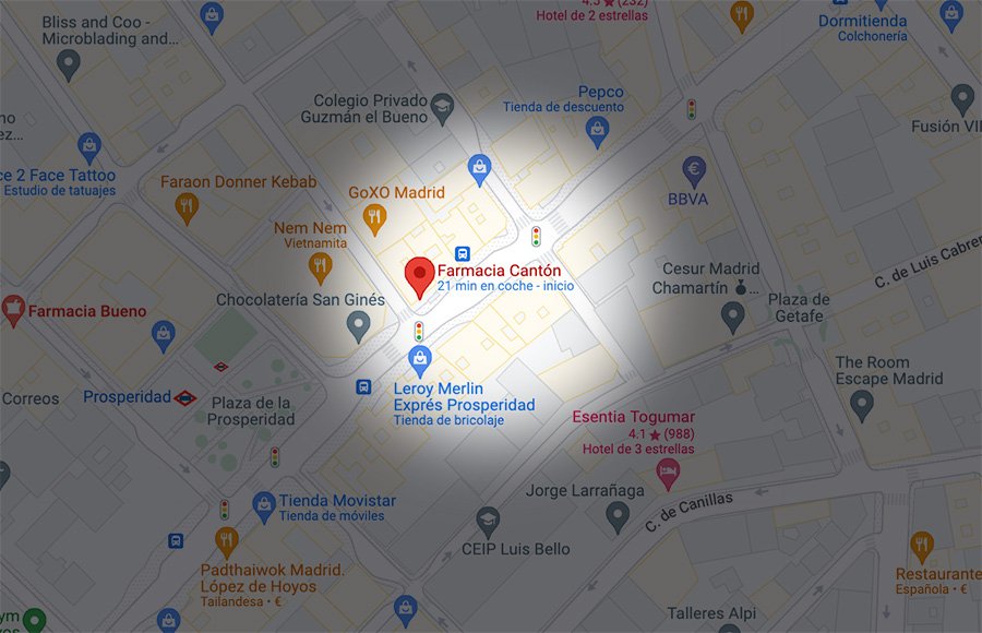 ubicacion farmacia canton
